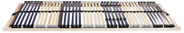 VidaXL Lécalap Barna 90 x 190 cm Tömör bükkfa