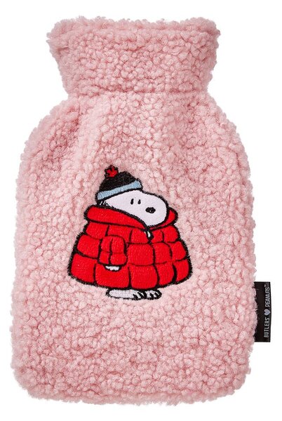 PEANUTS melegvizes párna 22cm , Snoopy kabátban