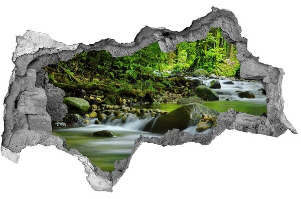 3d fali matrica lyuk a falban Hegyi patak