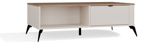 Aldabra CORDOBA dohányzóasztal 110x63x11.5 cm, kasmír- tölgy- fekete