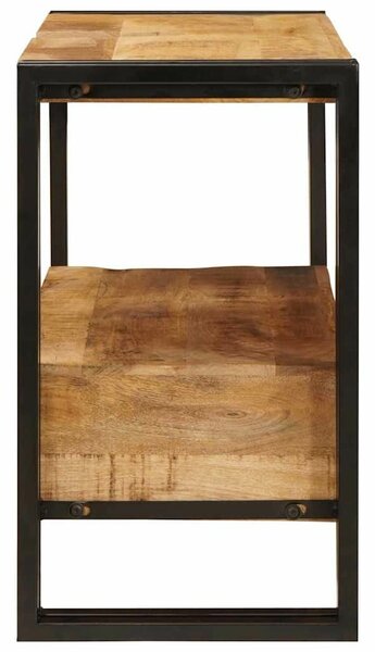 VidaXL Mosdó szekrény fiókkal Barna 71 x 33 x 58 cm Tömör Mangófát
