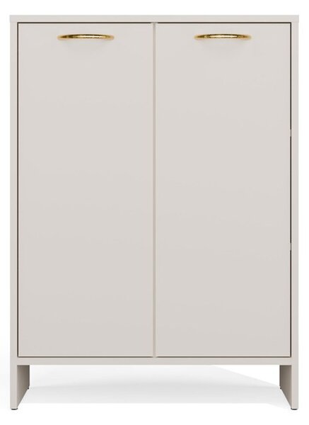 Aldabra NINA 1K1D fürdőszoba szekrény 66x30x90 cm, kasmír-arany
