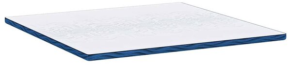 VidaXL Matrac topper 180 x 200 cm vastag Jacquard szövet Fehér