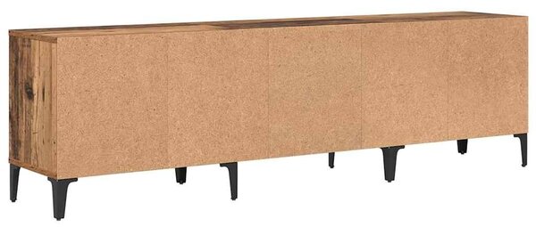 VidaXL TV szekrény Régi fa 150 x 30 x 44.5 cm Faanyag