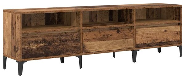 VidaXL TV szekrény Régi fa 150 x 30 x 44.5 cm Faanyag