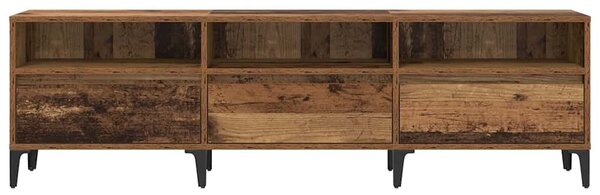 VidaXL TV szekrény Régi fa 150 x 30 x 44.5 cm Faanyag