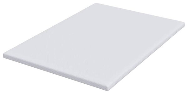 VidaXL Memóriahab matrac topper 140 x 200 cm Thick Puha Fehér