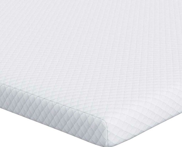 VidaXL Memóriahab matrac topper 140 x 200 cm Thick Puha Fehér