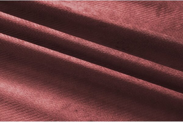 Sötétítő függöny ELVIO VELVET 140x250 cm, antik rózsaszín Felfüggesztés: Fém gyűrűk