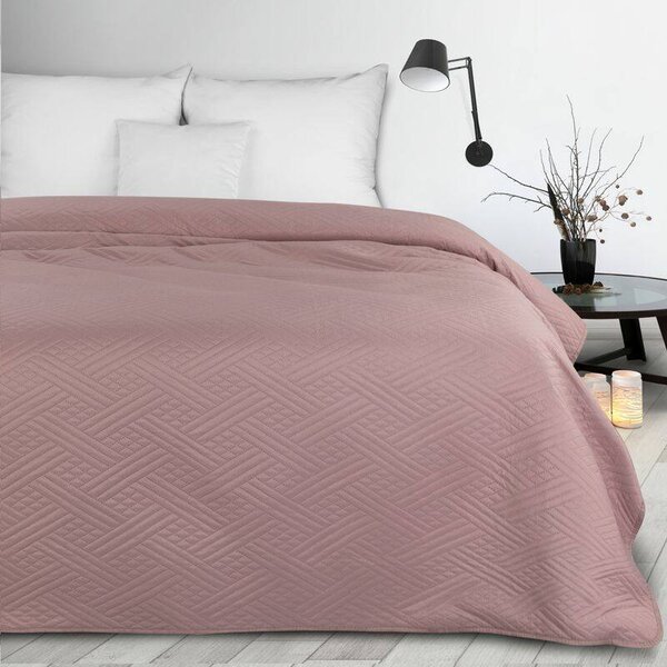 Boni4 mikroszálas ágytakaró Pasztell rózsaszín 200x220 cm