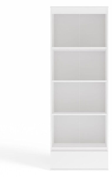 Aldabra PALERMO könyvespolc 65x37x183 cm, fehér