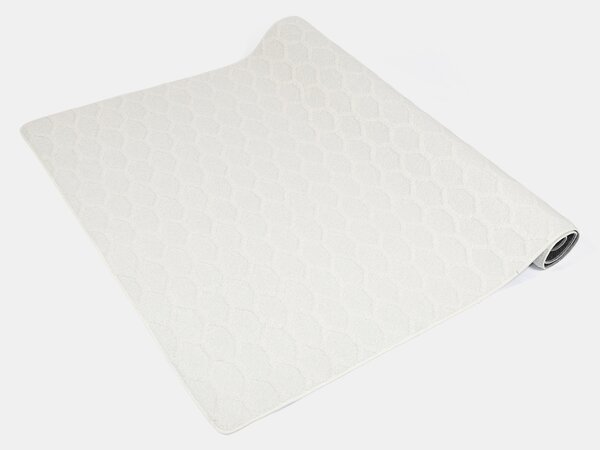 Sinsay - Geometriai mintás szőnyeg - fehér