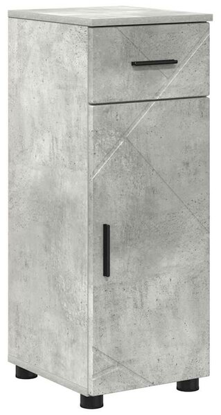 VidaXL Fürdőszoba bútor szett 4 db Beton Szürke 35 x 30 x 192 cm