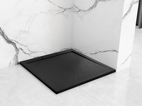 Zuhanytálca Grand Black 80x100