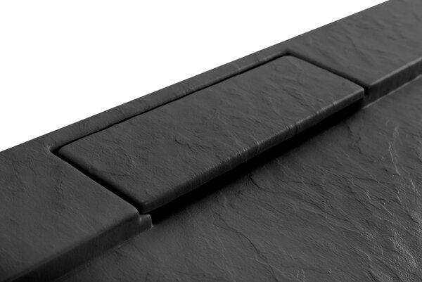 Zuhanytálca Grand Black 80x100