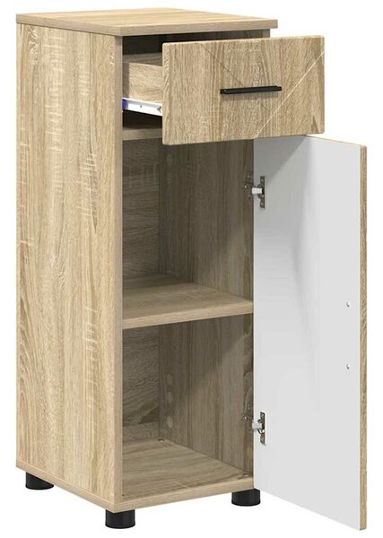 VidaXL Fürdőszoba bútor szett 3 pcs sonoma tölgy 61 x 35 x 64 cm