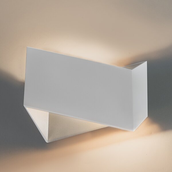 Design fali lámpa fehér - Fold