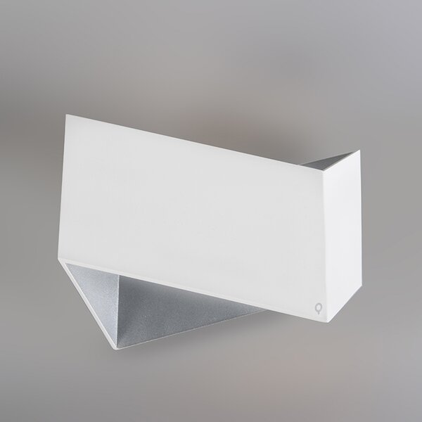 Design fali lámpa fehér - Fold
