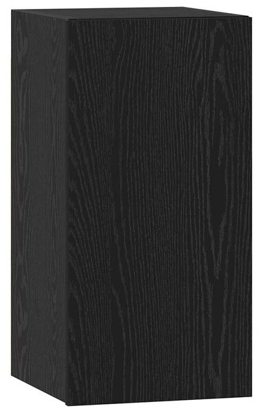 VidaXL TV szekrény garnitúra fiókkal 7 pcs Fekete tölgy Faanyag