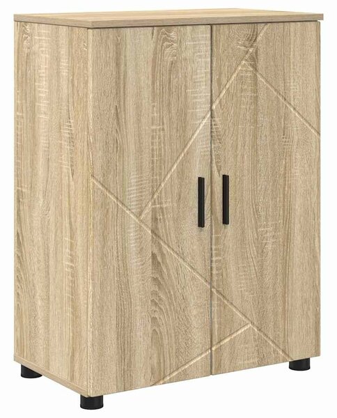 VidaXL Fürdőszoba bútor szett 4 db Sonoma tölgy 61 x 35 x 64 cm