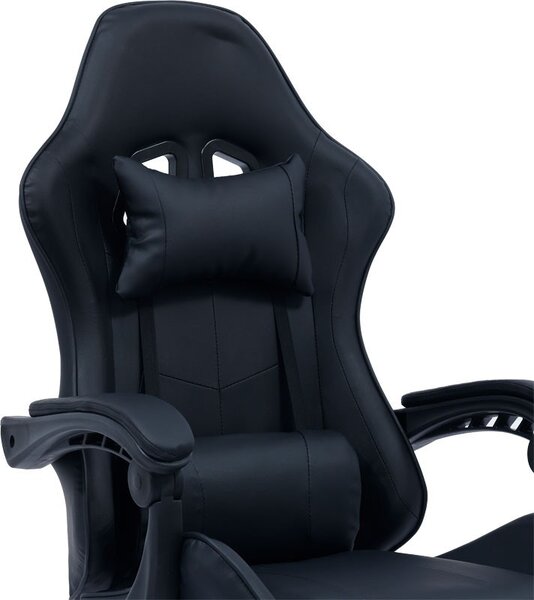 Gaming szék William, fekete műbőr