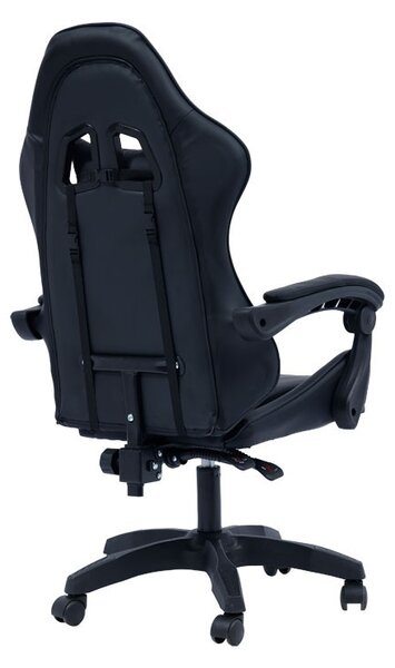 Gaming szék William, fekete műbőr