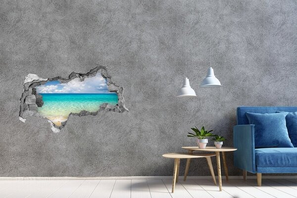 3d-s lyukat fali matrica Paradise beach