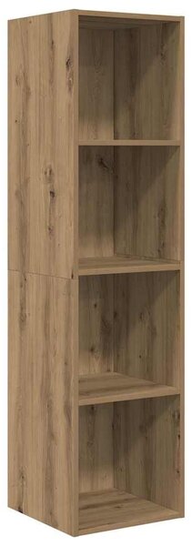 VidaXL TV szekrény garnitúra 2 pcs Barna 37 x 37 x 142,5 cm Faanyag