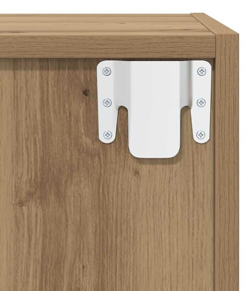 VidaXL TV szekrény garnitúra 4 pcs Barna 37 x 37 x 142,5 cm Faanyag