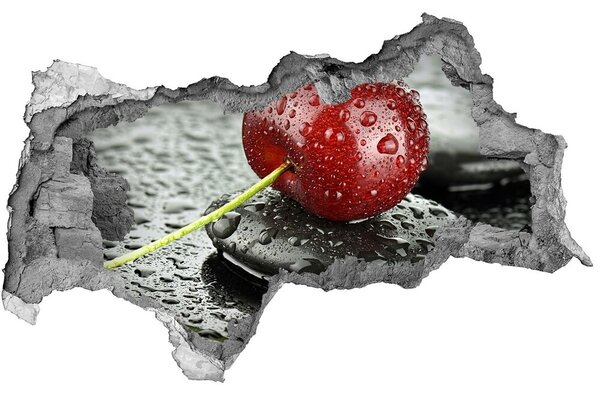 3d-s lyukat fali matrica Cherry az esőben