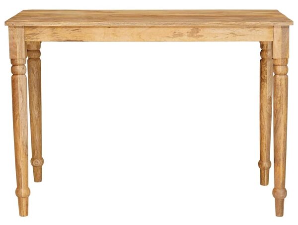 VidaXL Dohányzóasztal Barna 110 x 55 x 77 cm Tömör Mangófát