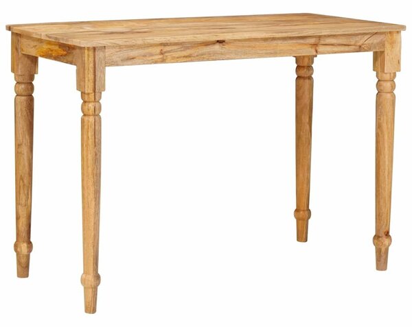VidaXL Dohányzóasztal Barna 110 x 55 x 77 cm Tömör Mangófát