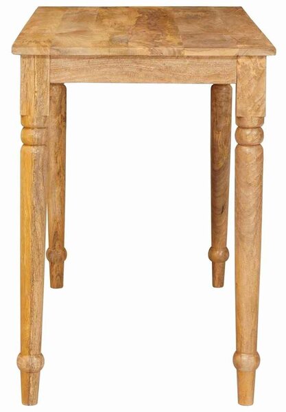 VidaXL Dohányzóasztal Barna 110 x 55 x 77 cm Tömör Mangófát