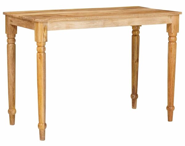VidaXL Dohányzóasztal Barna 110 x 55 x 77 cm Tömör Mangófát