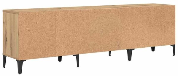 VidaXL TV szekrény kézműves tölgy 150 x 30 x 44.5 cm Faanyag
