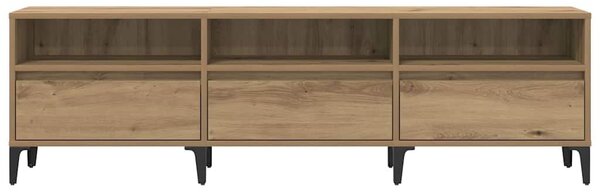 VidaXL TV szekrény kézműves tölgy 150 x 30 x 44.5 cm Faanyag