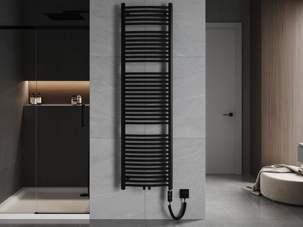 Mexen Ares, elektromos fűtőelem 1800x500 mm + fűtőrúd 900 W, fekete, W102-1800-500-2900-70