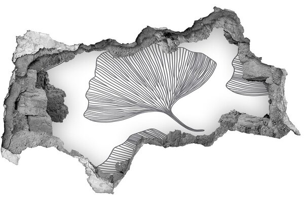 3d-s lyukat fali matrica Ginkgo