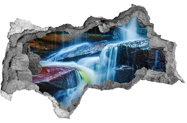 3d-s lyukat fali matrica Trópusi vízesés