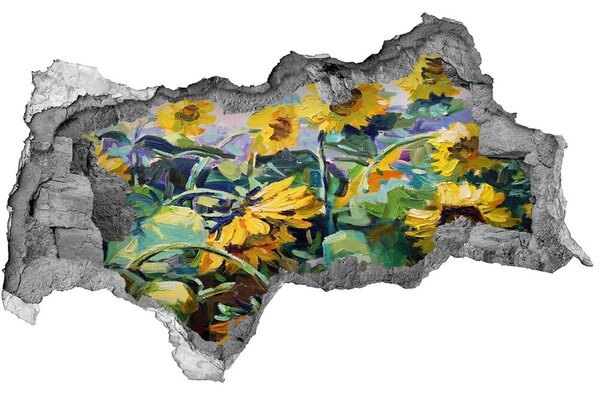 3d-s lyukat fali matrica Napraforgó