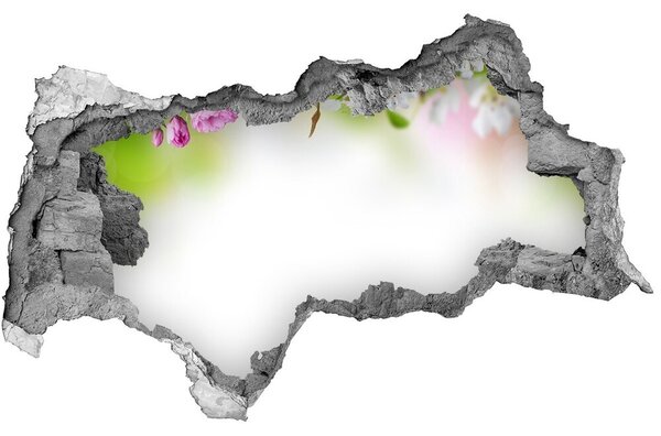 3d-s lyukat fali matrica Tavaszi virágok