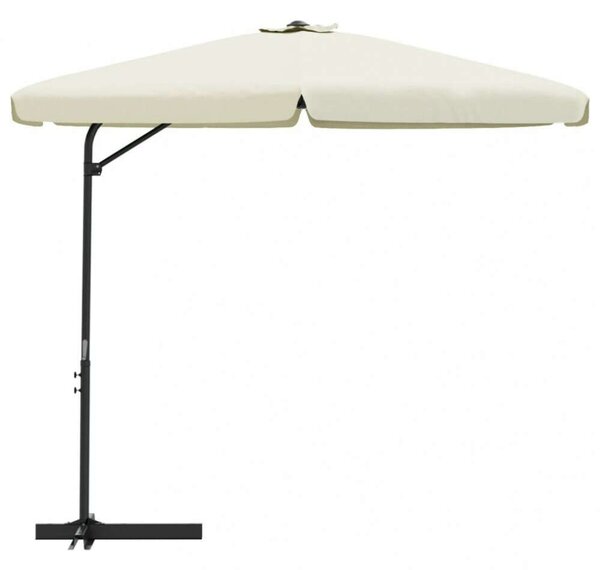 VidaXL Kültéri Napernyő - Homokszínű - 300 cm