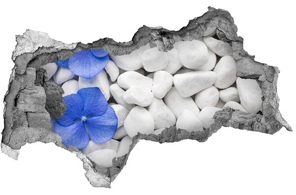 Lyuk 3d fali matrica Hortenzia