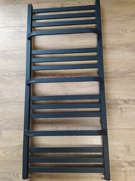 Regnis LOX DUO, fűtőelem 300x570mm, 401W, matt fekete, LOXDUO570/300/D270/FEKETE