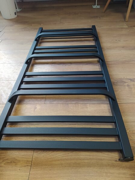 Regnis LOX DUO, fűtőelem 300x570mm, 401W, matt fekete, LOXDUO570/300/D270/FEKETE