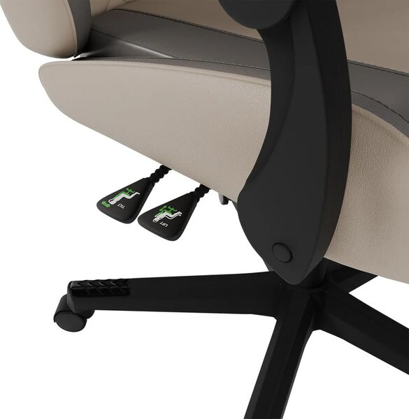 Juskys HyperSeat irodai szék - bézs/szürke