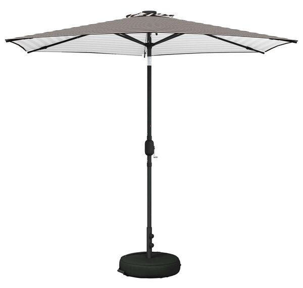 VidaXL Kerti napernyő LED világítással és talppal 270 x 270 cm