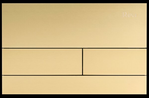 Rea, Vezérlőgomb rejtett WC-rendszerekhez T Rea K011A-Q Gold Brush, REA-E0055