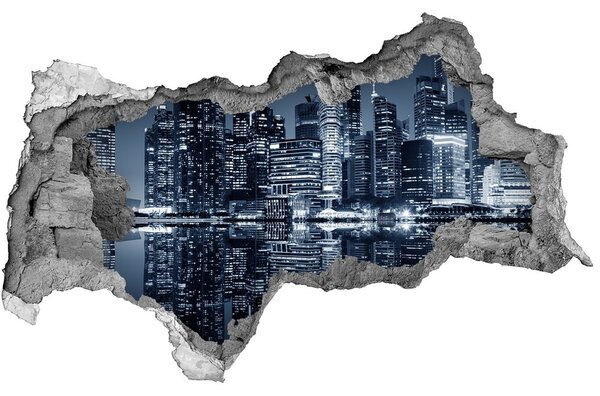 Lyuk 3d fali matrica Singapore éjjel