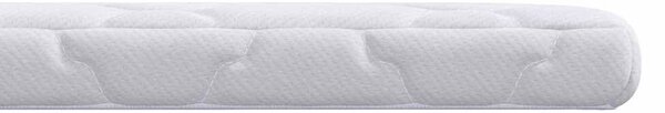 VidaXL Kókusz Topper Fehér 90 x 200 cm Jacquard szövet